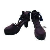 Genshin Impact Keqing Cosplay Shoes - Feathered Serenade Performance Prop Shoes - Halloweez